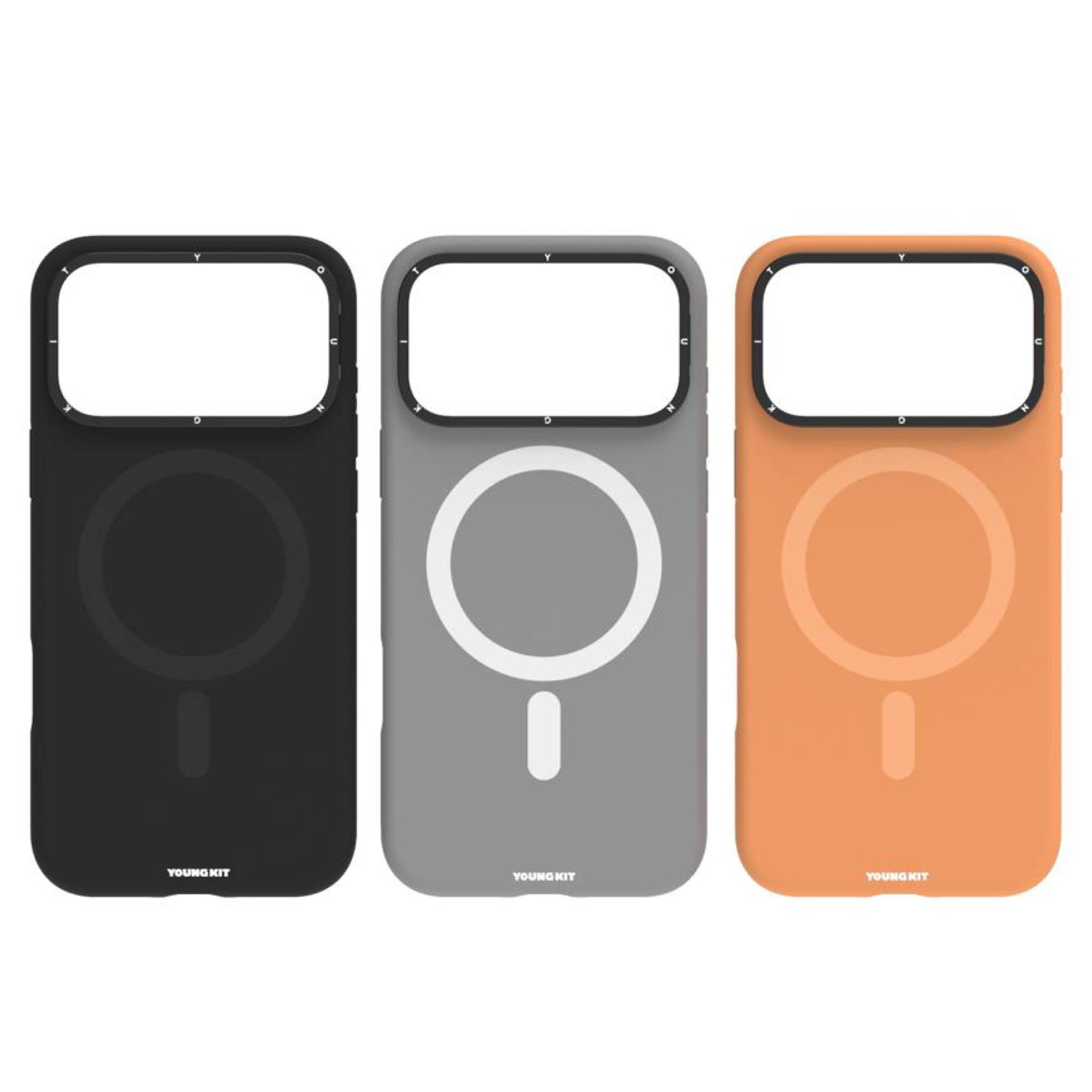 قاب یانگ کیت Youngkit Hermit Silicone Magsafe Series Iphone